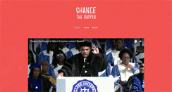 Desktop Screenshot of chanceraps.com